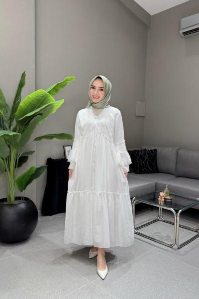 BBC ELİAS ELBİSE - EKRU