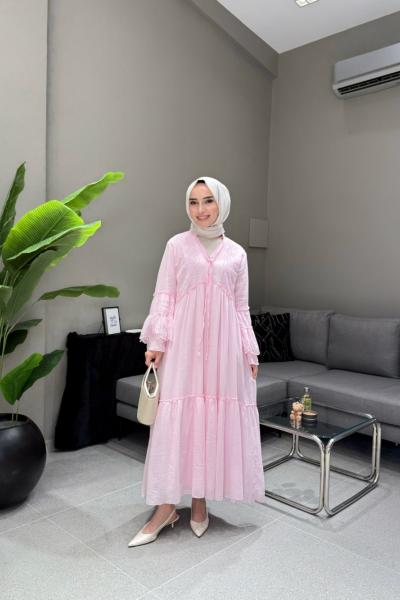 BBC ELİAS ELBİSE - PEMBE