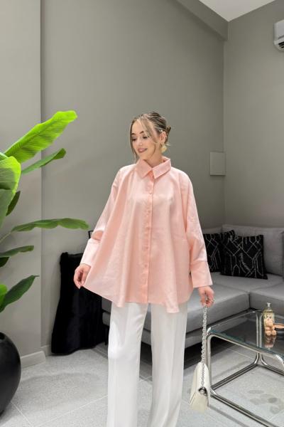 BBC ELİNA GÖMLEK - PUDRA