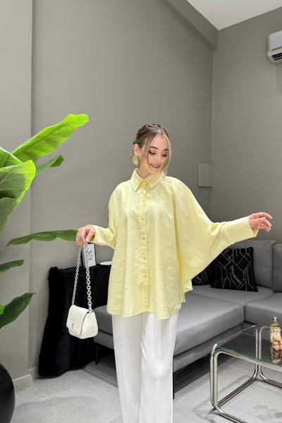 BBC ELİNA GÖMLEK - SARI