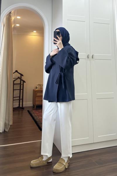 BBC ELLA KİMONO - LACİVERT