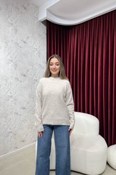 BBC ELSE YUMOŞ KAZAK - BEJ