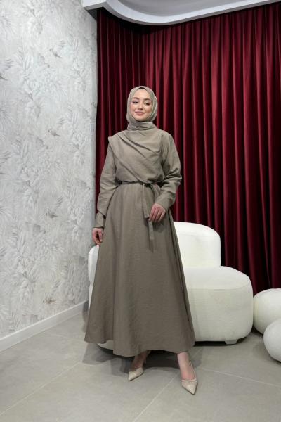 BBC ESTELLA ELBİSE - VİZON