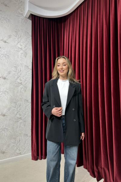 BBC EVA BLAZER CEKET - SİYAH