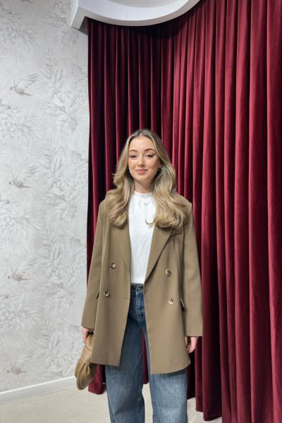 BBC EVA BLAZER CEKET - VİZON