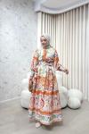 BBC EVELYN ELBİSE - TURUNCU