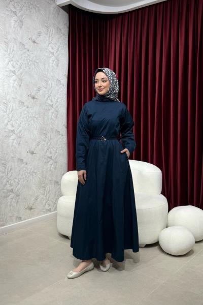 BBC FERRY ELBİSE - LACİVERT