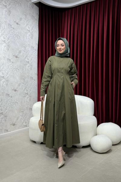 BBC FERRY ELBİSE - YEŞİL