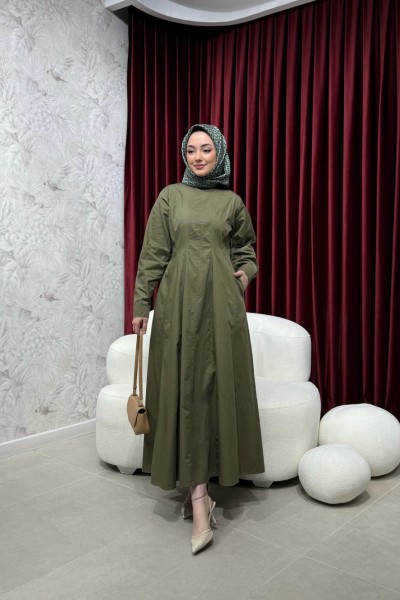 BBC FERRY ELBİSE - YEŞİL