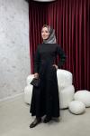 BBC FERRY ELBİSE - SİYAH