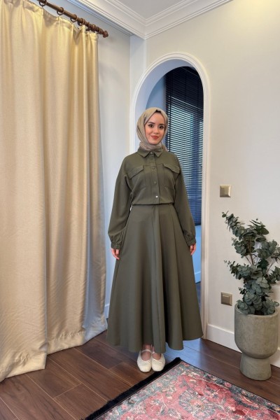 BBC FİRUZE ETEKLİ TAKIM - HAKİ