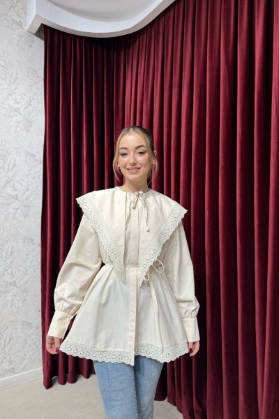 BBC FİSTO GÖMLEK - KREM