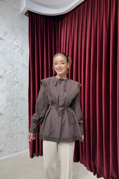 BBC FİSTO GÖMLEK - KAHVE