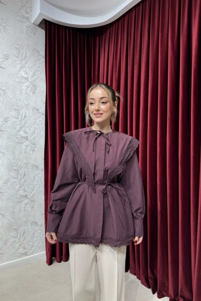 BBC FİSTO GÖMLEK - BORDO