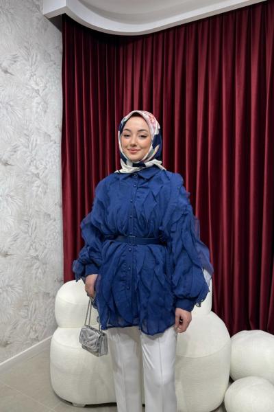 BBC FİYONA GÖMLEK - LACİVERT