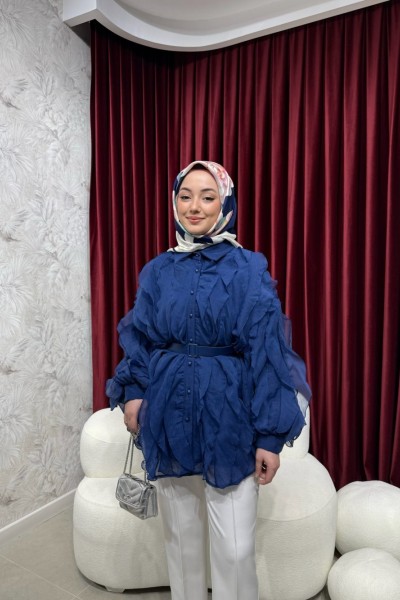 BBC FİYONA GÖMLEK - LACİVERT