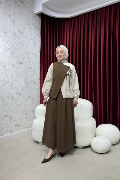 BBC FLAXEN TAKIM- KAHVE