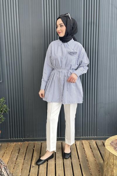 BBC FLORA GÖMLEK - SİYAH