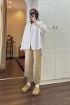 BBC GABARDİN PANTOLON - BEJ