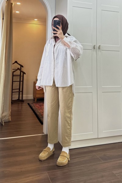 BBC GABARDİN PANTOLON - BEJ