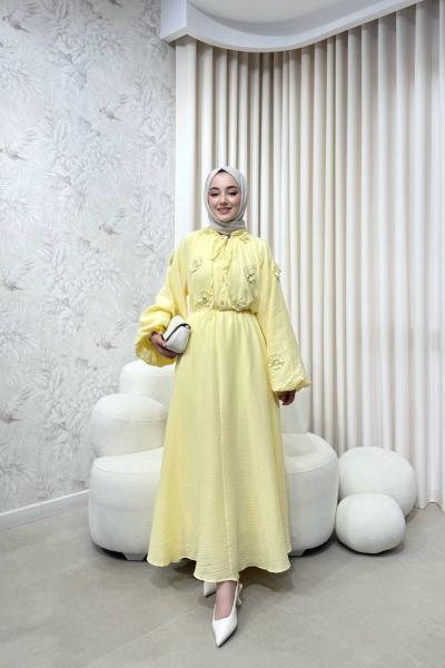 BBC GABRİELLA ELBİSE - SARI