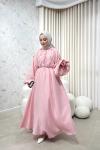 BBC GABRİELLA ELBİSE - PEMBE