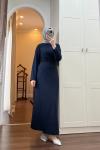 BBC GİZİA ELBİSE - LACİVERT