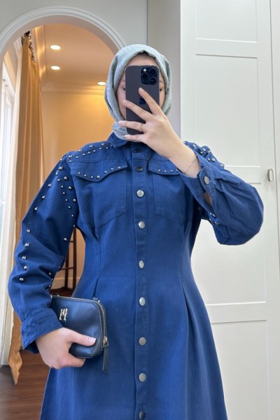 BBC GRABY ELBİSE - LACİVERT