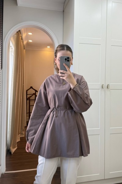 BBC GRANT GÖMLEK - KAHVE