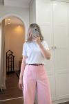 BBC HARDY PANTOLON - PEMBE