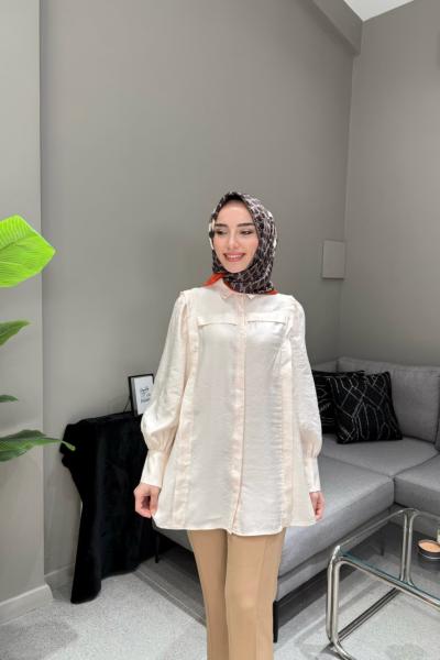 BBC HAZE GÖMLEK - EKRU