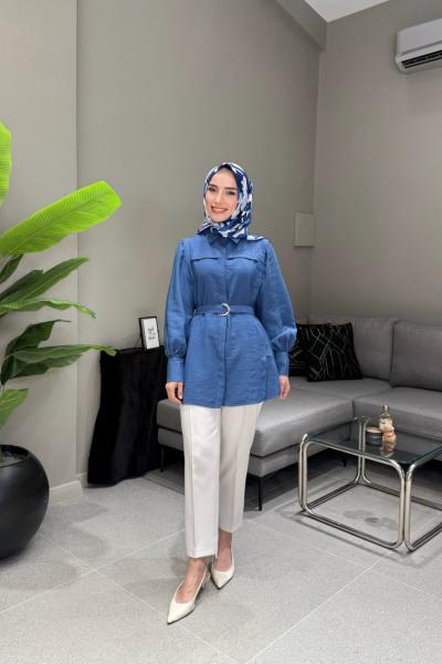 BBC HAZE GÖMLEK - MAVİ