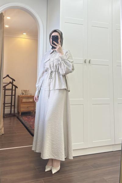 BBC İPEKSİ ETEKLİ TAKIM - TAŞ