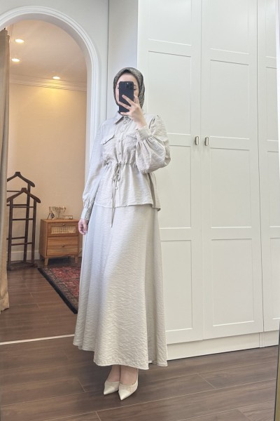 BBC İPEKSİ ETEKLİ TAKIM - TAŞ