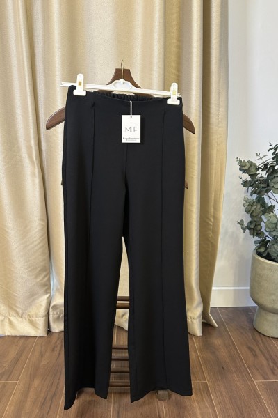 BBC İSPANYOL PAÇA PANTOLON - SİYAH