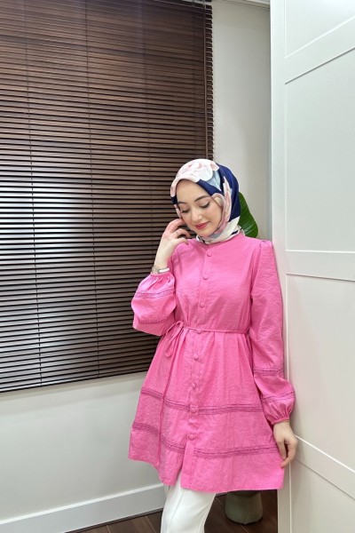 Bbc Jasmine Gömlek - Pembe