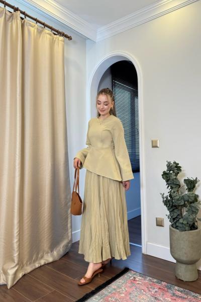 BBC JAVED ELBİSE - YEŞİL