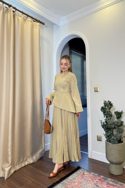 BBC JAVED ELBİSE - YEŞİL