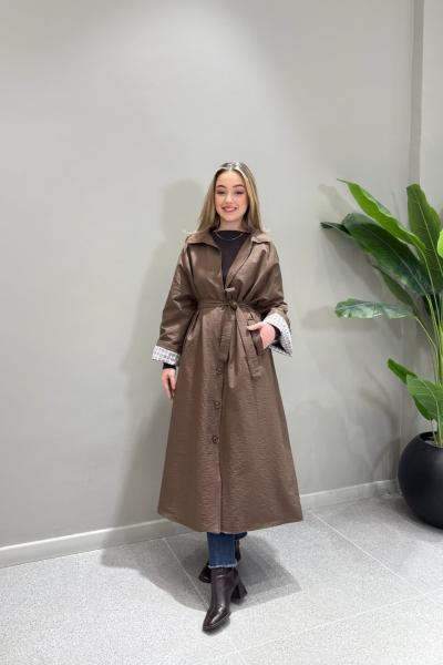 BBC JOANA TRENÇKOT - KAHVERENGİ