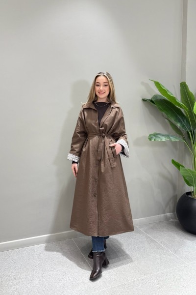 BBC JOANA TRENÇKOT - KAHVERENGİ