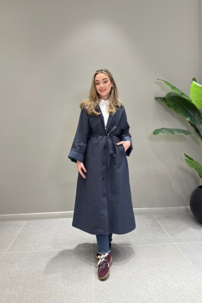 BBC JOANA TRENÇKOT - LACİVERT