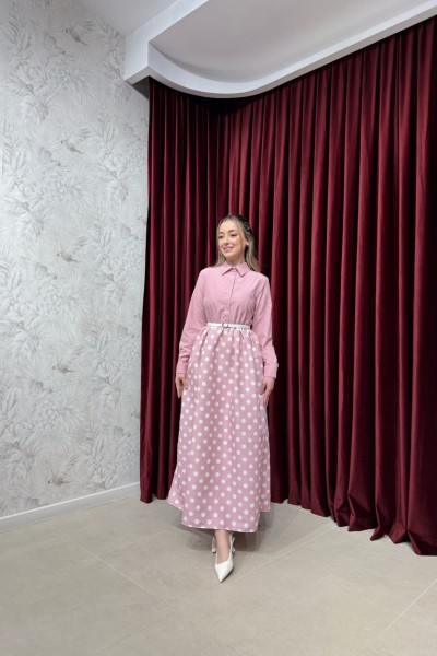 BBC KAYLEE ELBİSE - PEMBE