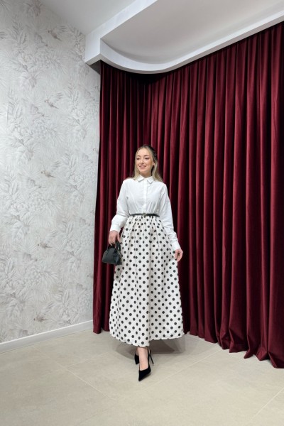 BBC KAYLEE ELBİSE - EKRU