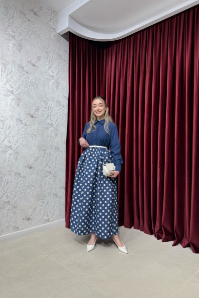 BBC KAYLEE ELBİSE - LACİVERT