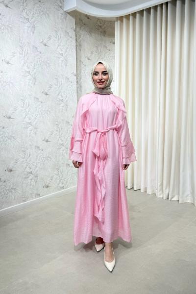 BBC KEİTH ELBİSE - PEMBE