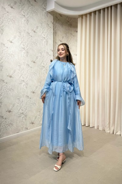 BBC KEİTH ELBİSE - MAVİ