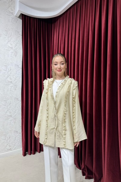 BBC KEİTHA GÖMLEK - BEJ