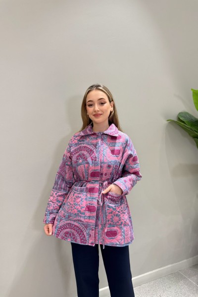 BBC KHLOE KAPİTONE CEKET - PEMBE