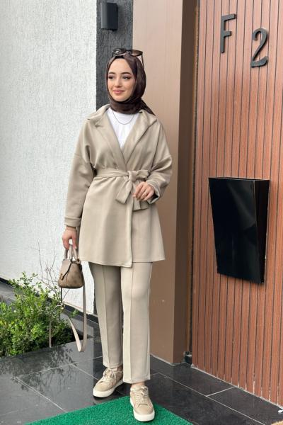 Bbc Kimono Takım - Vizon