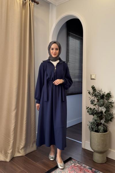 BBC KLEO ELBİSE - LACİVERT